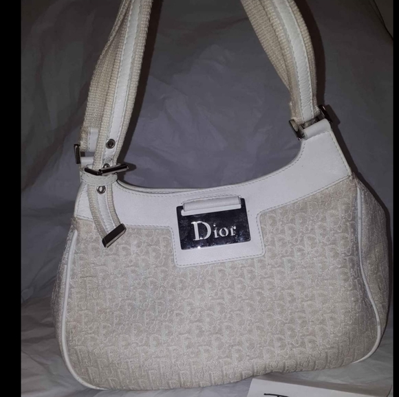 Dior White Monogram Purse - Picture 1 of 4